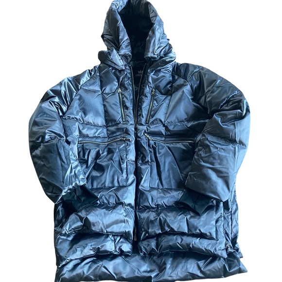 Orolay Thickened Metallic Silver Puffer Jacket - Picture 3 of 11